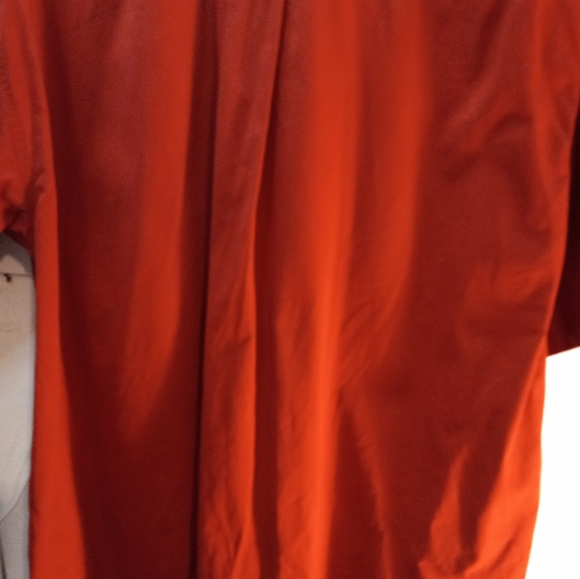 Eddie Bauer Rufton Twill XL Red Outdoor Outfitter Button Down Shirt  Rural Event - Picture 5 of 10